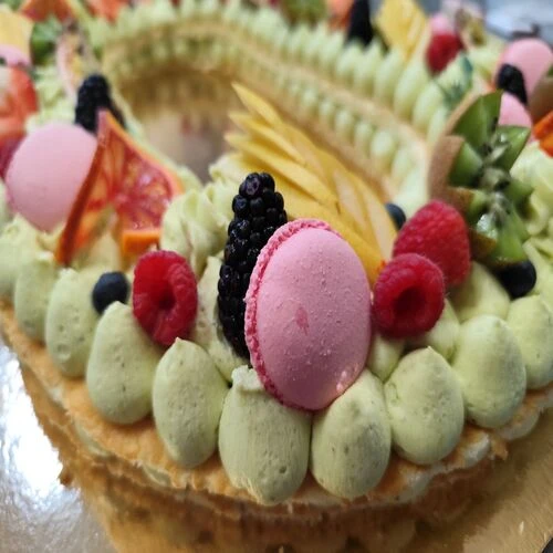 number cake chocolat 0