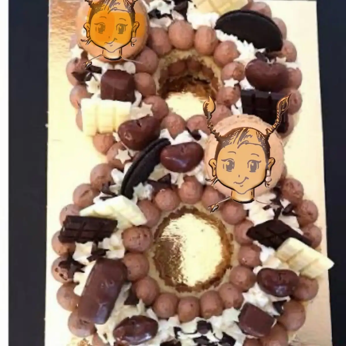 number cake  chocolat  8