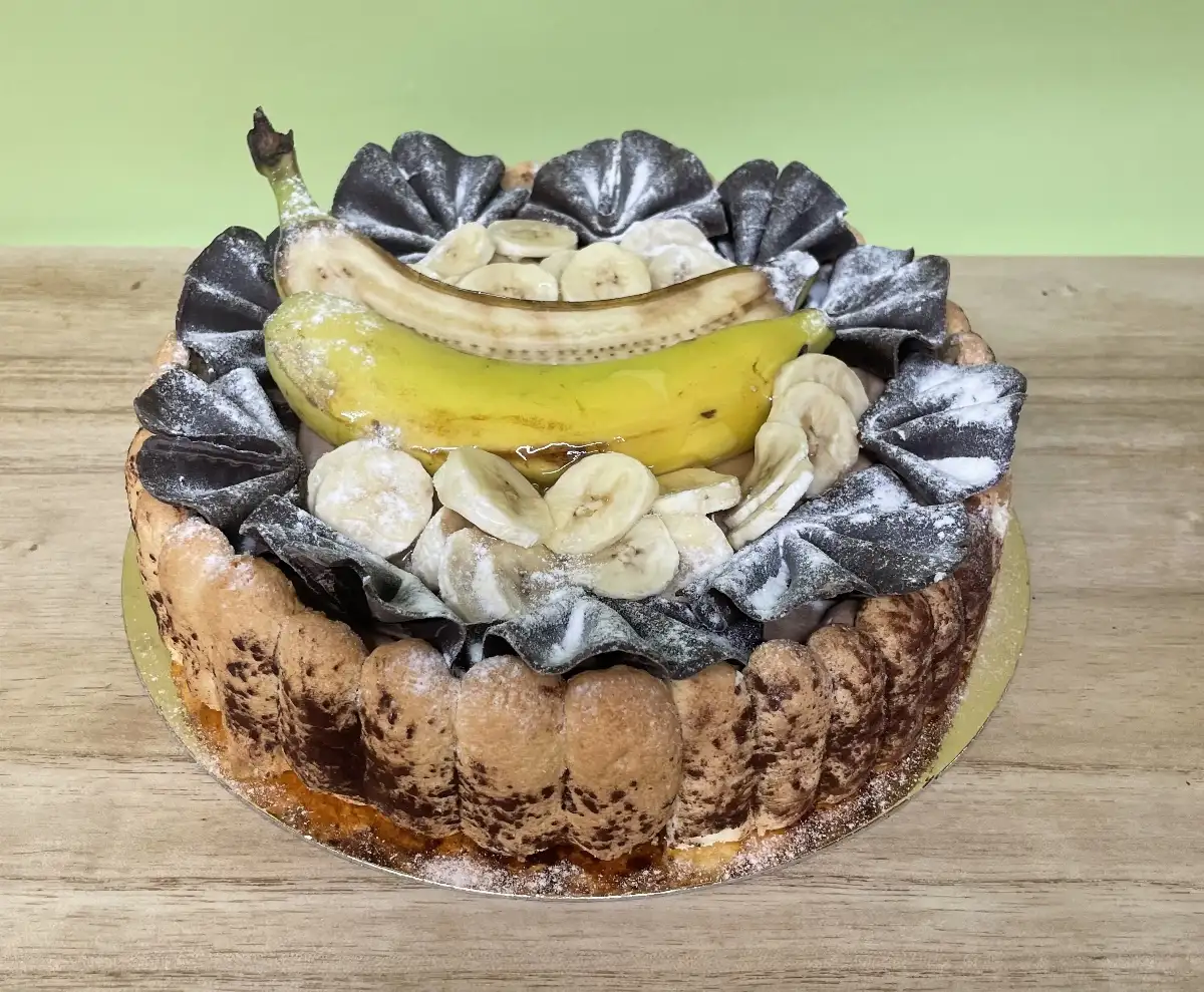 charlotte chocolat banane