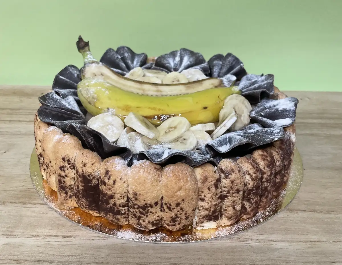 charlotte chocolat banane