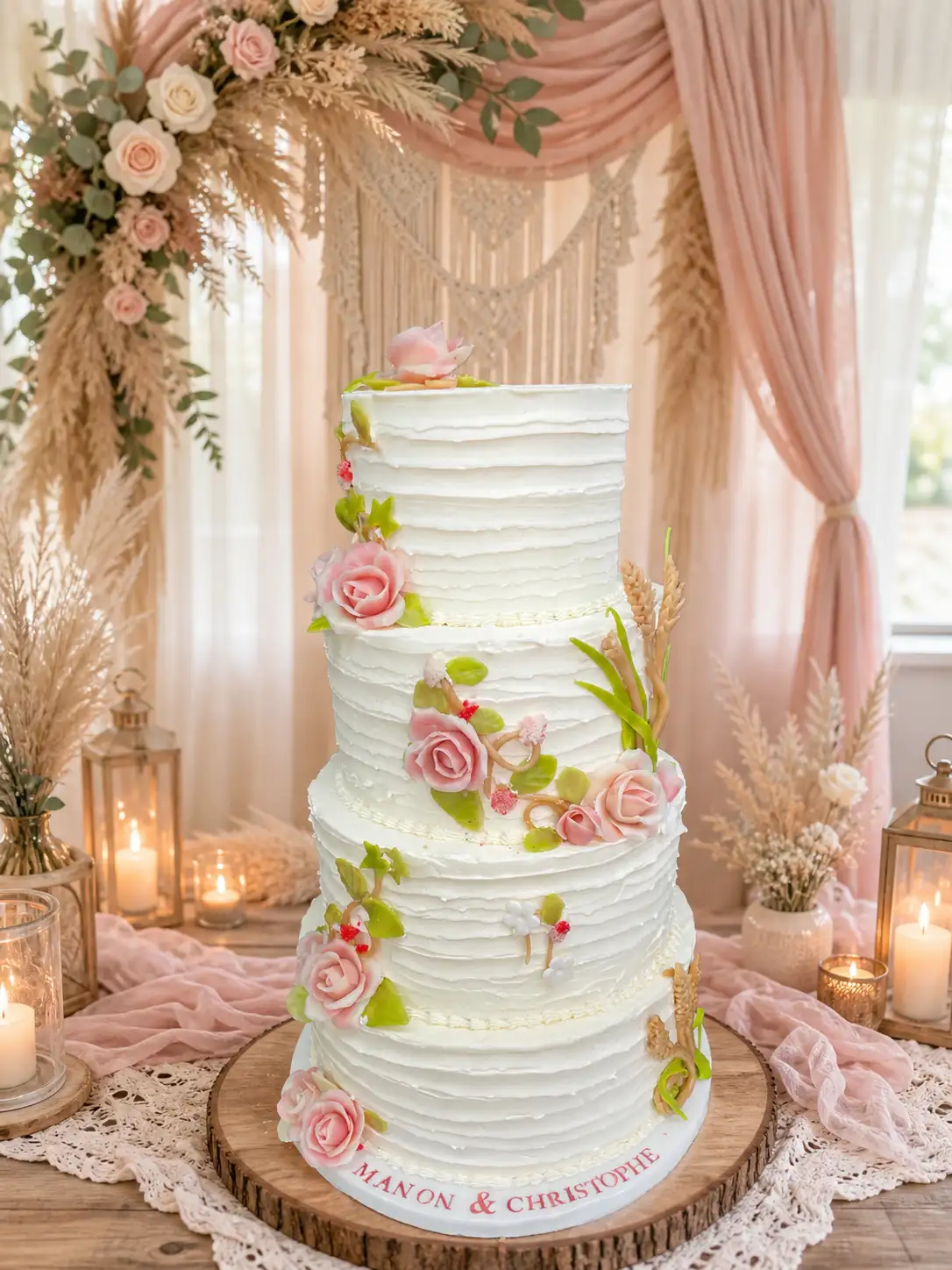 weedind  cake 10 pers